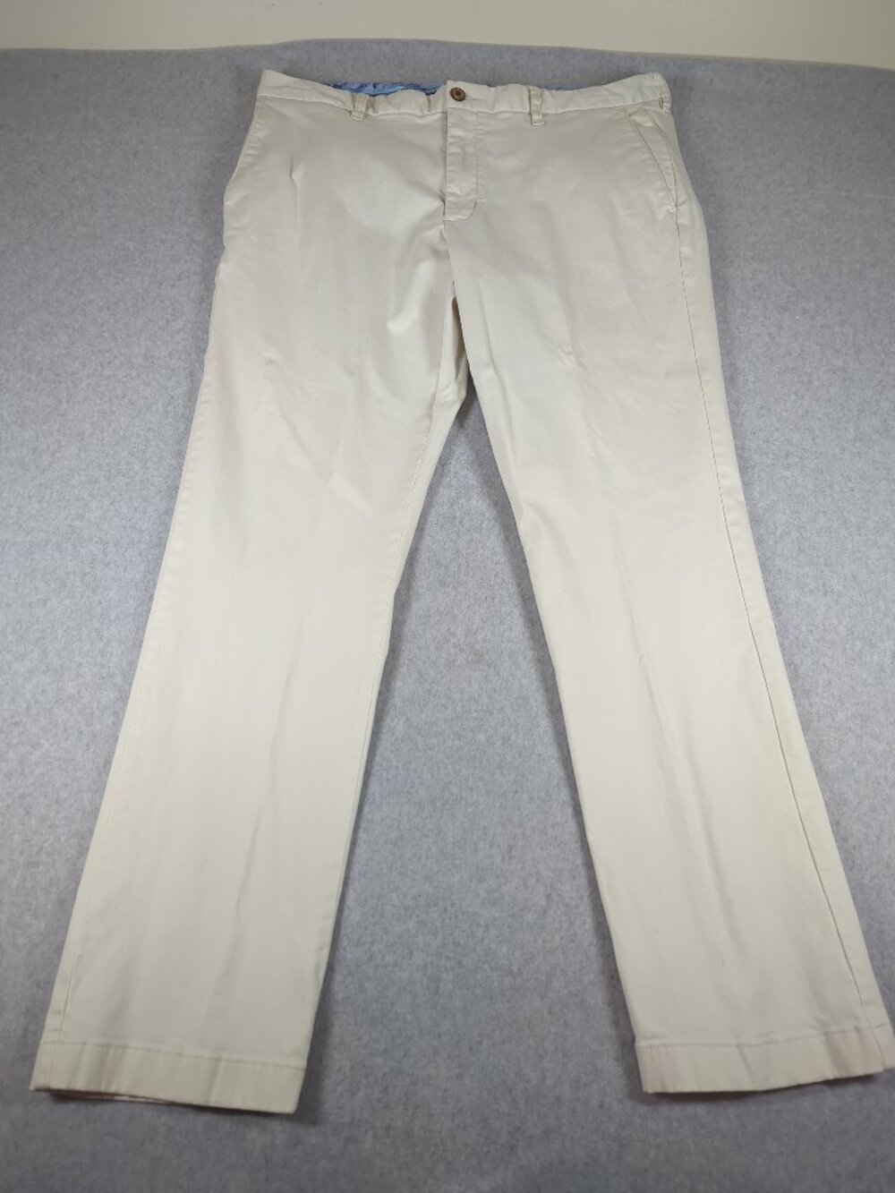 Tommy Bahama Pants Men's 38x32 White Flat Front Stretch Chino